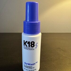 K18 AirWash Dry Shampoo 1.6 oz 47 ml Travel Size NEW
